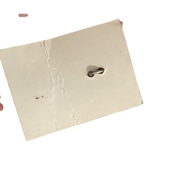 Vintage Florida State Sterling Silver Charm & Tab Nickel Silver Palm Tree - Picture 7 of 7